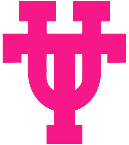 Texas Longhorns Hot Pink Alternate UT Logo Premium DieCut Vinyl Decal PICK SIZE