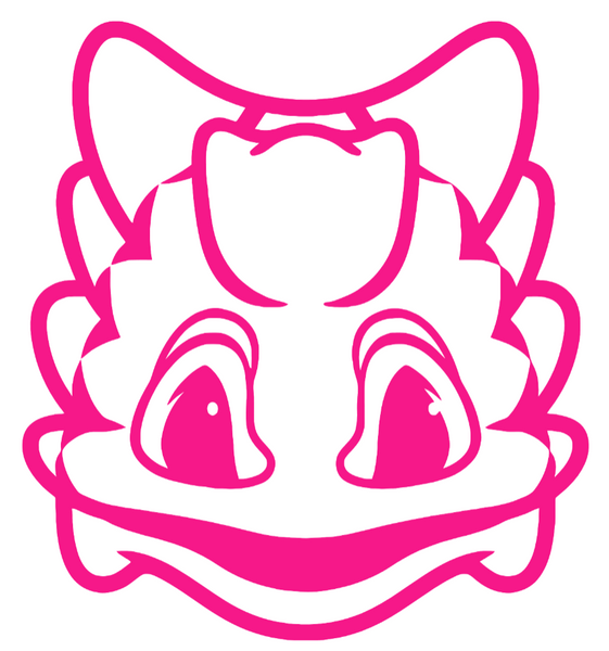 TCU Horned Frogs Hot Pink Super Frog Mascot Logo Premium DieCut Vinyl Decal PICK SIZE