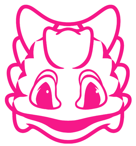 TCU Horned Frogs Hot Pink Super Frog Mascot Logo Premium DieCut Vinyl Decal PICK SIZE