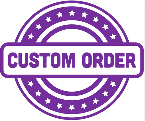 Custom Order Team Logo Premium DieCut Vinyl Decal PICK COLOR & SIZE