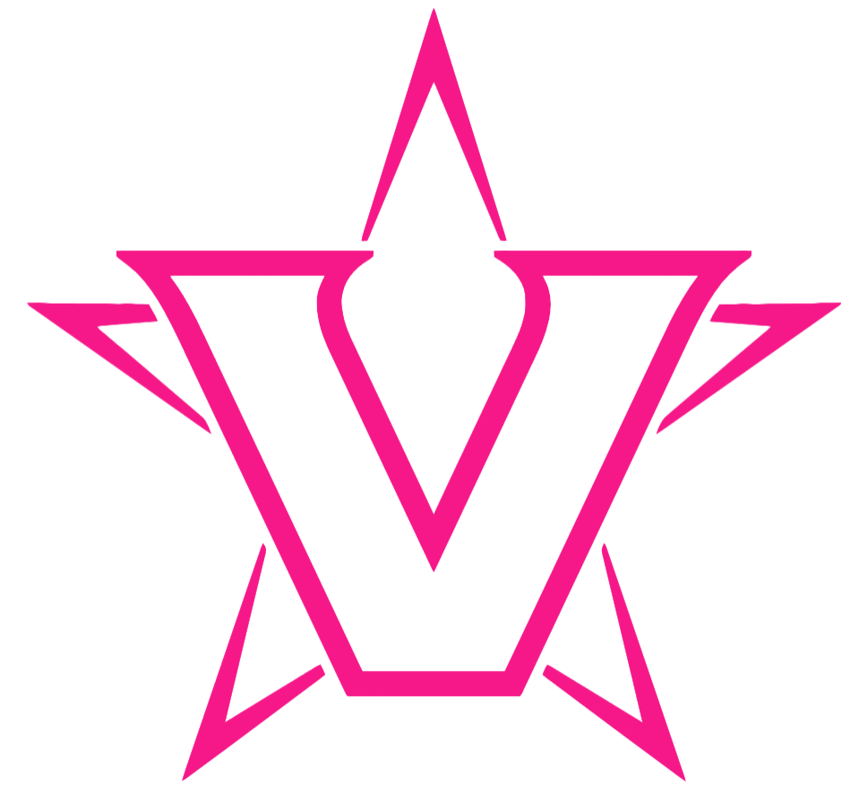 Vanderbilt Commodores Hot Pink Alternate Logo Premium DieCut Vinyl Decal PICK SIZE