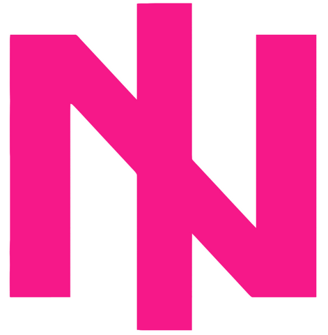 Northern Illinois Huskies Hot Pink Retro Throwback Logo Premium DieCut Vinyl Decal PICK SIZE