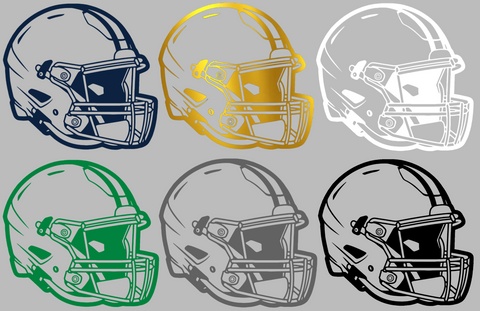 Notre Dame Fighting Irish Football Helmet Premium DieCut Vinyl Decal PICK COLOR & SIZE
