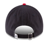 Atlanta Braves Swarovski Crystal Bling Womens Navy Blue Red New Era Adjustable Hat