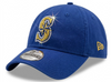 Seattle Mariners Swarovski Crystal Bling Womens Royal Blue New Era Adjustable Hat