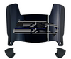 Seattle Seahawks Limited Edition Mini Football Helmet Visor Shield w/ Clips - PICK VISOR & LOGO COLOR