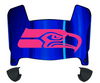 Seattle Seahawks Limited Edition Mini Football Helmet Visor Shield w/ Clips - PICK VISOR & LOGO COLOR