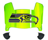 Seattle Seahawks Limited Edition Mini Football Helmet Visor Shield w/ Clips - PICK VISOR & LOGO COLOR