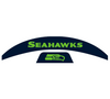 Seattle Seahawks MIDI Mid Size SpeedFlex Football Helmet Front & Back Bumper Decal Set - Pick Color