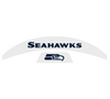 Seattle Seahawks MIDI Mid Size SpeedFlex Football Helmet Front & Back Bumper Decal Set - Pick Color