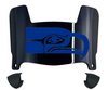 Seattle Seahawks Retro Throwback Mini Football Helmet Visor Shield w/ Clips - PICK VISOR & LOGO COLOR