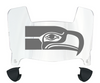 Seattle Seahawks Retro Throwback Mini Football Helmet Visor Shield w/ Clips - PICK VISOR & LOGO COLOR