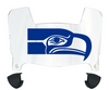Seattle Seahawks Retro Throwback Mini Football Helmet Visor Shield w/ Clips - PICK VISOR & LOGO COLOR