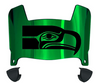 Seattle Seahawks Retro Throwback Mini Football Helmet Visor Shield w/ Clips - PICK VISOR & LOGO COLOR
