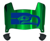 Seattle Seahawks Retro Throwback Mini Football Helmet Visor Shield w/ Clips - PICK VISOR & LOGO COLOR