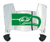 Seattle Seahawks Retro Throwback Mini Football Helmet Visor Shield w/ Clips - PICK VISOR & LOGO COLOR