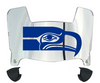 Seattle Seahawks Retro Throwback Mini Football Helmet Visor Shield w/ Clips - PICK VISOR & LOGO COLOR