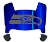 Seattle Seahawks Mini Football Helmet Visor Shield w/ Clips - PICK VISOR & LOGO COLOR