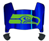 Seattle Seahawks Mini Football Helmet Visor Shield w/ Clips - PICK VISOR & LOGO COLOR