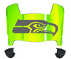 Seattle Seahawks Mini Football Helmet Visor Shield w/ Clips - PICK VISOR & LOGO COLOR