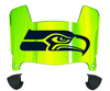 Seattle Seahawks Mini Football Helmet Visor Shield w/ Clips - PICK VISOR & LOGO COLOR