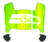 Seattle Seahawks Mini Football Helmet Visor Shield w/ Clips - PICK VISOR & LOGO COLOR