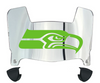 Seattle Seahawks Mini Football Helmet Visor Shield w/ Clips - PICK VISOR & LOGO COLOR