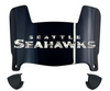 Seattle Seahawks Limited Edition Mini Football Helmet Visor Shield w/ Clips - PICK VISOR & LOGO COLOR