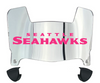 Seattle Seahawks Limited Edition Mini Football Helmet Visor Shield w/ Clips - PICK VISOR & LOGO COLOR