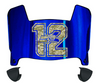 Seattle Seahawks Limited Edition Mini Football Helmet Visor Shield w/ Clips - PICK VISOR & LOGO COLOR
