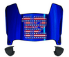 Seattle Seahawks Limited Edition Mini Football Helmet Visor Shield w/ Clips - PICK VISOR & LOGO COLOR