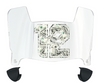 Seattle Seahawks Limited Edition Mini Football Helmet Visor Shield w/ Clips - PICK VISOR & LOGO COLOR