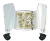 Seattle Seahawks Limited Edition Mini Football Helmet Visor Shield w/ Clips - PICK VISOR & LOGO COLOR