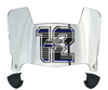 Seattle Seahawks Limited Edition Mini Football Helmet Visor Shield w/ Clips - PICK VISOR & LOGO COLOR