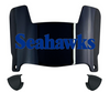 Seattle Seahawks Retro Throwback Mini Football Helmet Visor Shield w/ Clips - PICK VISOR & LOGO COLOR