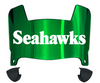 Seattle Seahawks Retro Throwback Mini Football Helmet Visor Shield w/ Clips - PICK VISOR & LOGO COLOR