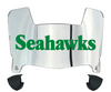 Seattle Seahawks Retro Throwback Mini Football Helmet Visor Shield w/ Clips - PICK VISOR & LOGO COLOR