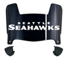 Seattle Seahawks Mini Football Helmet Visor Shield w/ Clips - PICK VISOR & LOGO COLOR
