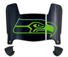 Seattle Seahawks Mini Football Helmet Visor Shield w/ Clips - PICK VISOR & LOGO COLOR