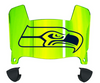 Seattle Seahawks Mini Football Helmet Visor Shield w/ Clips - PICK VISOR & LOGO COLOR