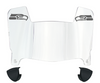 Seattle Seahawks Mini Football Helmet Visor Shield w/ Clips - PICK VISOR & LOGO COLOR