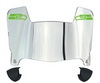 Seattle Seahawks Mini Football Helmet Visor Shield w/ Clips - PICK VISOR & LOGO COLOR