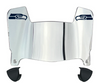 Seattle Seahawks Mini Football Helmet Visor Shield w/ Clips - PICK VISOR & LOGO COLOR