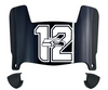 Seattle Seahawks Mini Football Helmet Visor Shield w/ Clips - PICK VISOR & LOGO COLOR