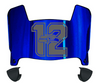 Seattle Seahawks Mini Football Helmet Visor Shield w/ Clips - PICK VISOR & LOGO COLOR