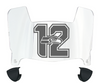 Seattle Seahawks Mini Football Helmet Visor Shield w/ Clips - PICK VISOR & LOGO COLOR