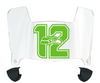 Seattle Seahawks Mini Football Helmet Visor Shield w/ Clips - PICK VISOR & LOGO COLOR