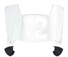 Seattle Seahawks Mini Football Helmet Visor Shield w/ Clips - PICK VISOR & LOGO COLOR