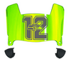 Seattle Seahawks Mini Football Helmet Visor Shield w/ Clips - PICK VISOR & LOGO COLOR
