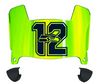 Seattle Seahawks Mini Football Helmet Visor Shield w/ Clips - PICK VISOR & LOGO COLOR